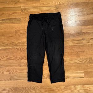 Lululemon Black Dance Studio Mid-Rise Cropped Pant Size 10